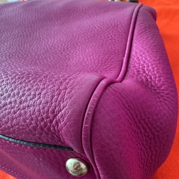 Gucci Pink Bamboo Shopper Leather Satchel - Picture 12 of 16